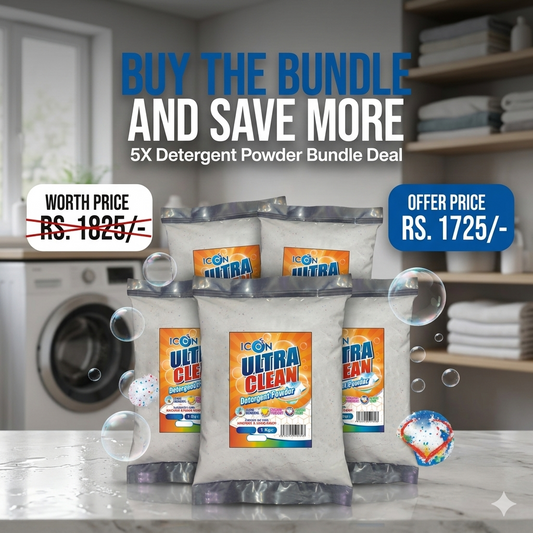 5X Detergent Powder Bundle Deal - Filora