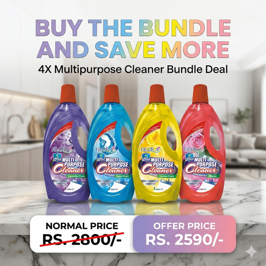 Pack of 4 - Multi Purpose Cleaner 1 Ltr e Bundle